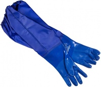 Long PVC Pond and Drain Gloves XL - Size 10